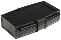 chh662bbk CAMDENBOSS 66 Series Black ABS Handheld Enclosure, Integral Battery Compartment, IP65, 145 x 95 x 35mm