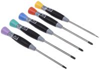 706-5 Bahco Hexagon; Phillips; Pozidriv; Slotted; Torx Precision Screwdriver Set, 24-Piece
