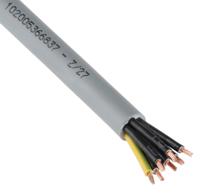 1123041 Lapp ÖLFLEX CLASSIC 130 H Control Cable, 7 Cores, 0.75 mm² CSA 18 AWG, Unscreened, 50 m, Grey Zero Halogen Sheath