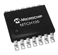 mtch105-ist MTCH105-I/ST, Capacitive Touch Screen Controller Simple I/O, 14-Pin TSSOP