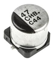 eeehb1c470p Panasonic 47μF Aluminium Electrolytic Capacitor 16V dc, Surface Mount - EEEHB1C470P
