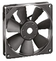 4412fml ebm-papst 4400 F Series Axial Fan, 12 V dc, DC Operation, 114m³/h, 2W, 119 x 119 x 25mm