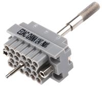 516-020-000-401 EDAC, 516 Heavy Duty Power Connector, Female, Straight, 20 Way