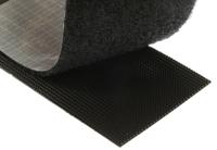 890-4212 RS PRO Black Hook & Loop Tape, 50mm x 100mm