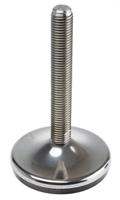 162-3265 RS PRO M20 Rubber Adjustable Foot, 3000kg Static Load Capacity 10° Tilt Angle