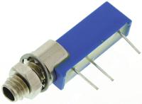m43p103kb30t601 10kΩ, Panel Mount, Through Hole Trimmer Potentiometer 0.5W Side Adjust Vishay, 43P