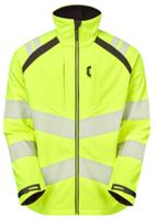 lfe915-xl PULSAR LFE915 Yellow Men Hi Vis Softshell Jacket, XL