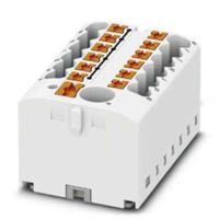 3273364 Phoenix Contact Distribution Block, 13 Way, 4mm², 24A, 450 V, White
