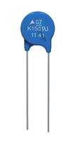 b72207s0381k101 EPCOS, Standard Metal Oxide Varistor 85pF 10A, Clamping 1025V, Varistor 620V