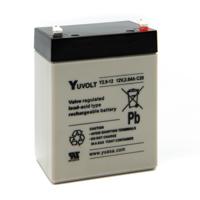 y29-12 Yuasa 12V Faston 4.8mm Sealed Lead Acid Battery, 2.9Ah