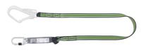 fa3030418 KRATOS SAFETY 1.8m Safety Rope Lanyard Screw Karabiner
