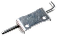 12-a-3863 Pinet Stainless Steel Concealed Hinge, Bolt-on Fixing, 82mm x 21mm x 2.8mm