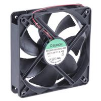 eec0251b2-000u-a99 Sunon EE Series Axial Fan, 12 V dc, DC Operation, 158m³/h, 3.4W, 279mA Max, 120 x 120 x 25mm