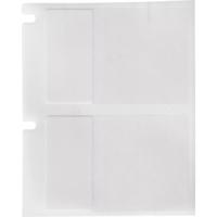 m6-31-417 Brady B-417 White, Transparent Label, 25.40mm Width, 12.70mm Height, 250 Qty