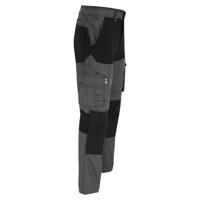 23mtr1803an-38 Herock 23MTR1803 Unisex's Anthracite 1% Elastane, 6% Polyester T400, 93% Cotton, Size 38 Waist Size 38 in W