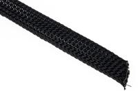 170-11200-hegp12-pet-bk HellermannTyton Expandable Braided PET Black Cable Sleeve, 12mm Diameter, 100m Length, Helagaine HEGP Series