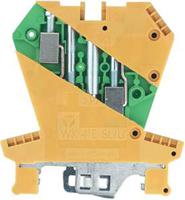 5750492550-wk-4-e-sl-u-v0 Wieland 4-Way Top Hat Non-Fuse DIN Rail Terminal, 22 → 12 AWG Wire, Screw, Thermoplastic Housing
