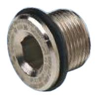 50214 Moflash Blanking Plug, M20, Stainless Steel, 25mm Diameter, Threaded