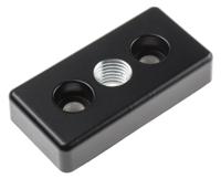 767-5800 RS PRO M16, M8 Thread Base Plate, 8mm Groove