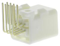 1376350-2 TE Connectivity, TH 025 Automotive Connector Socket Natural Panel Mount 8 Way, Solder Termination