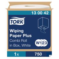 130042 Tork Rolled White Paper Towel, 750 Sheets
