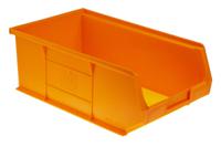 469-6762 RS PRO PP Storage Bin, 350mm x 205mm x 130mm, Orange