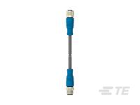 t4162123005-001 TE Connectivity Male/Female 5 way M12 to 5 way M12 Sensor Actuator Cable, 500 mm