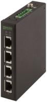 58151 Murrelektronik Limited 58 Series DIN Rail Mount Network Hub, 4 RJ45 Ports, 100Mbit/s Transmission, 9 → 48V dc
