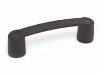 284-5545 RS PRO Matt Black Glass Filled Nylon Cabinet Handle 45 mm Height, 31mm Width, 132mm Length