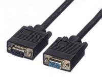 11045310-5 Roline Male VGA to Female VGA Cable, 10m Black