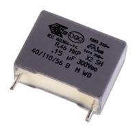 r463n410050n1k KEMET R46 Metallised Polypropylene Film Capacitor, 310V ac, ±10%, 1μF, Through Hole