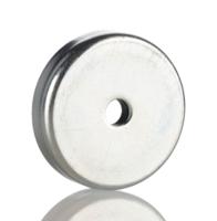 e889 Eclipse Pot Magnet 80mm Hole Ferrite, 54kg Pull