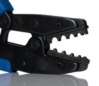 624-1291 RS PRO Hand Ratcheting Crimp Tool for Copper Tubular Lugs, 0.3→2.5, 4→6, 10, 16mm² Wire
