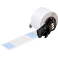 m6-21-427-bl Brady B-427 Blue, Transparent Label, 25.40mm Width, 19.05mm Height, 100 Qty