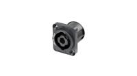 nl2mpxx Neutrik NL2MPXX Panel Mount Loudspeaker Connector Plug, 2 Way, 24A, Tab Termination