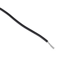 3053-bk005 Alpha Wire Premium Series Black 0.52 mm² Hook Up Wire, 20 AWG, 10/0.25 mm, 30m, PVC Insulation, 3053 BK005
