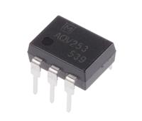 aqv253 Panasonic, AQV253 DC Input MOSFET Output Optocoupler, Through Hole, 6-Pin DIP