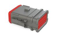 at06-12sa-omgry Amphenol Industrial, AT Automotive Connector Plug Grey Cable Mount 12 Way AT06-12SA-OMGRY