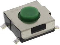 skhmqle010 Alps Alpine Green Stem Tactile Switch, SPST 50 mA @ 12 V dc 3.1mm Surface Mount