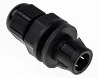 53112923 Lapp SKINTOP Series Black Polyamide Cable Gland, M12 Thread, 4.5mm min., 7mm max., IP68