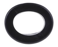 241-4596 RS PRO Black PVC 16mm Cable Grommet for Maximum of 12mm Cable Dia.