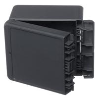 96033234-b-141309-abs-7024 Bopla Bocube Series Graphite Grey ABS Enclosure, IP66, IP68, Graphite Grey Lid, 151 x 125 x 90mm