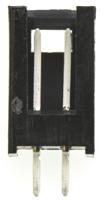 280370-1 TE Connectivity AMPMODU MOD II Series Straight Through Hole PCB Header, 2 Contact(s), 2.54 mm Pitch, 1 Row, Shrouded