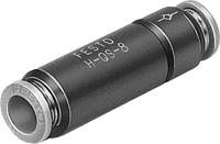 h-qs-10 Festo H Series Tube Pneumatic Drain, 10mm Tube Inlet Port x 10mm Tube Outlet Port, 153465