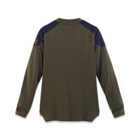 17overno1478tm Parade Khaki Polyester Long Sleeve T-Shirt, UK- M, EUR- M