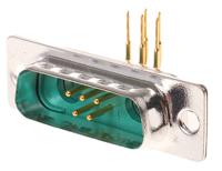 fm7w2p5-k120-1731070092 FCT from Molex FM 2 (Power/Coax), 5 (Signal) Way Right Angle Through Hole D-sub Connector Plug