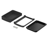 48314355hmt1 Bopla BoVersa Series Black Polycarbonate General Purpose Enclosure, 180 x 120 x 52mm