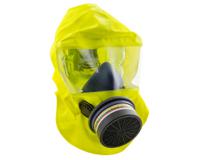 h15-0312 Sundstrom H15-0312 Yellow Silicone Protective Hood, Resistant to Chemical