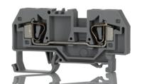 282-901 WAGO  282 Series Grey, 6mm², Single-Level, Cage Clamp Termination