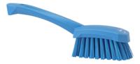 41923 Vikan Hard Bristle Blue Scrubbing Brush, 36mm bristle length, Polyester bristle material
